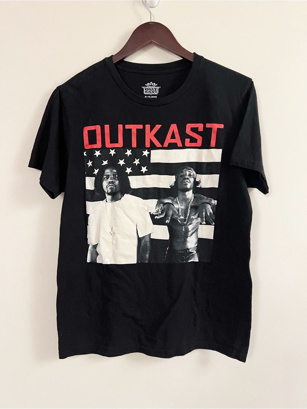 OutKast Graphic Tee Short Sleeves Cotton Blend Size Medium